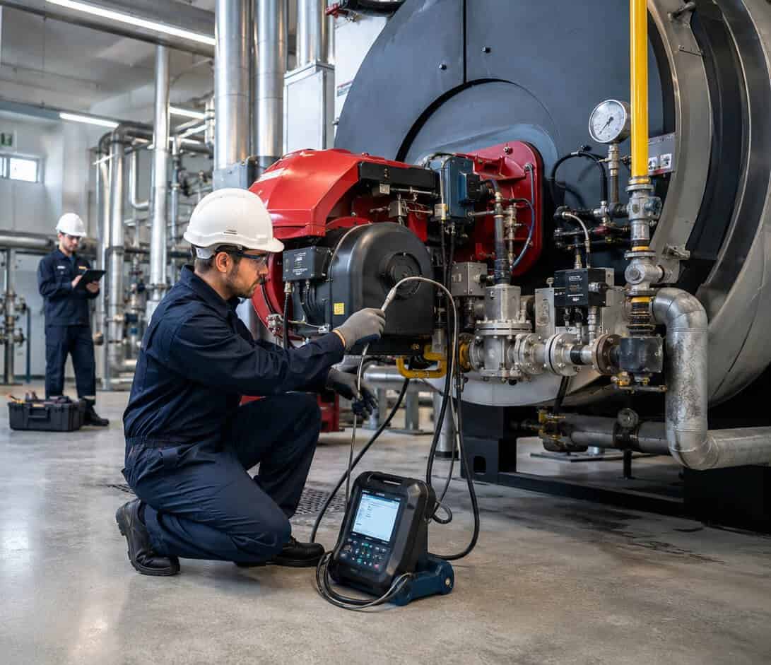 Calibración de combustión con analizador de gases · G&T Soluciones